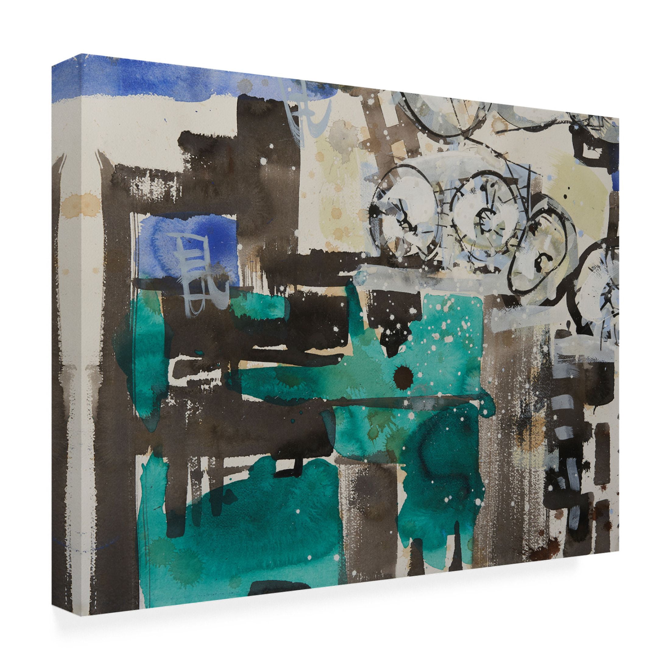 Canvas Wall Art - Erin McGee Ferrell 'Bahrain II' Wall Art for Living Room, Bedroom, or Office Décor by Trademark Fine Art - 24 x 18 Inches