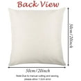 thumbnail image 2 of Christmas Pillow Covers 20×20 Inch Set of 4 Farmhouse Black and Red Buffalo Plaid Pillow Covers Holiday Rustic Linen Pillow Case for Sofa Couch Christmas Decorations Throw Pillow Covers, 2 of 7