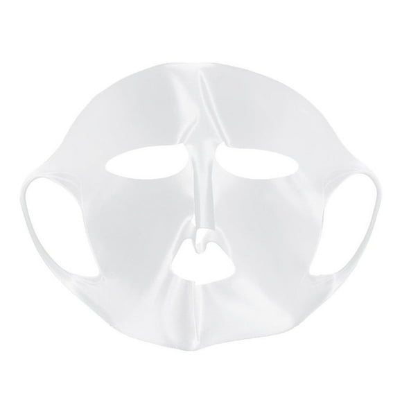 Silicone Reusable Waterproof Beauty Face Moisturizing Mask For Sheet Mask Cover (Transparent)