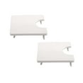 thumbnail image 1 of Oleegame 2PC Kitchen Utensils Set Machine Accessories ABS Extension for Hard Table Sewing Board Craft Fanghua DIY Small Appliances White, 1 of 6