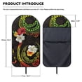 thumbnail image 5 of Bulopur Polynesian Hibiscu Front Car Seat Towel Universal Thick Non-Slip Seat Protector for Beach Breathable Towel for Car Decor Fit SUV Sedan Truck, 5 of 8