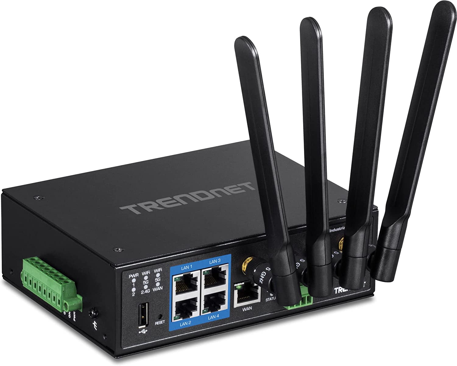 TRENDnet  TI-W100  Industrial AC1200 Wireless Dual Band Gigabit Router