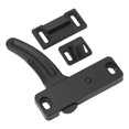 thumbnail image 1 of RV Screen Door Latch Metal Black Strong Construction Universal Fit Screen Door Latch and Handle Kit for Motorhomes Travel Trailers Left Metal RV Screen Door Latch Kit, 1 of 7