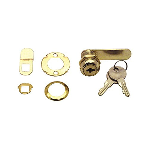 Armario Lock PRIME-LINE U9944 de latón con cajones de 7/8 pulgadas