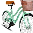 thumbnail image 3 of Bicicleta Black Panther Beach Cruiser R20 Con Canasta Verde, 3 of 4