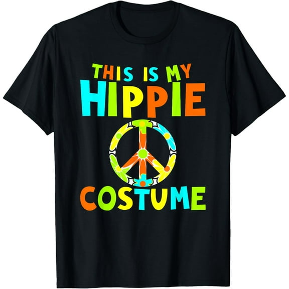 60's 1960s Sixties This is My Hippie Costume T-Shirt