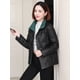 thumbnail image 3 of 100% AYUNSUE Chaqueta de plumón de piel de oveja auténtica para mujer, chaquetas cortas coreanas de invierno, abrigo de pato blanco, ropa femenina, 3 of 5