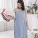 thumbnail image 2 of Women's Wearable Shower Skirt, Shower Spa Wrap Towel Dress Quick Dry Bath Robe, 2 of 5