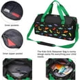 thumbnail image 4 of Mygreen Gym Duffle Bag for womens, Gymnastics Sports Bag for womens Women Large Overnight Weekender Carry On Travel Bag with Shoe Bag and Wet Pocket Tie Dye Pink Truck-Large, 4 of 6