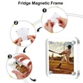 thumbnail image 3 of Uxcell 2 Pcs Marco Magnético Acrílico para Refrigerador 2.4 x 2.4 Pulgadas Cuadrado Claro, 3 of 6