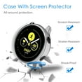 thumbnail image 3 of 3 Pack - Fintie for Galaxy Watch Active 40mm case, Soft TPU Screen Protector Slim Bumper Shell Cover for Smartwatch, 3 of 6