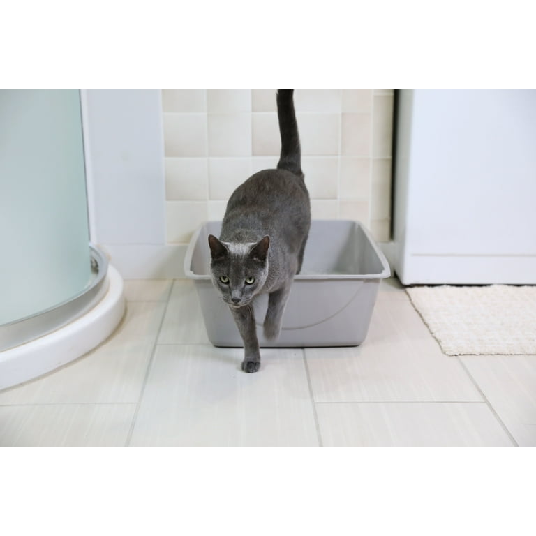 Pet Mate 22182 Cat Litter Box, Durable, Lightweight, Assorted