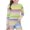 #164-Yellow, variant on YUNAFFT Girls' V-Neck Long Sleeve Tops Collection - Classic Stripes Print Basic Tees