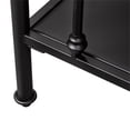 thumbnail image 2 of Vintage Series Table de Nuit Ouverte en Métal - Noir, 2 of 7