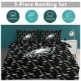 thumbnail image 3 of Philadelphia Football Bedding Set Comforter Cover Set 3D Duvet Cover Bedspread Cover Quilt Cover with 1 Duvet Cover and 2 Pillowcases, No Comforter, 86"x70", 3 of 6
