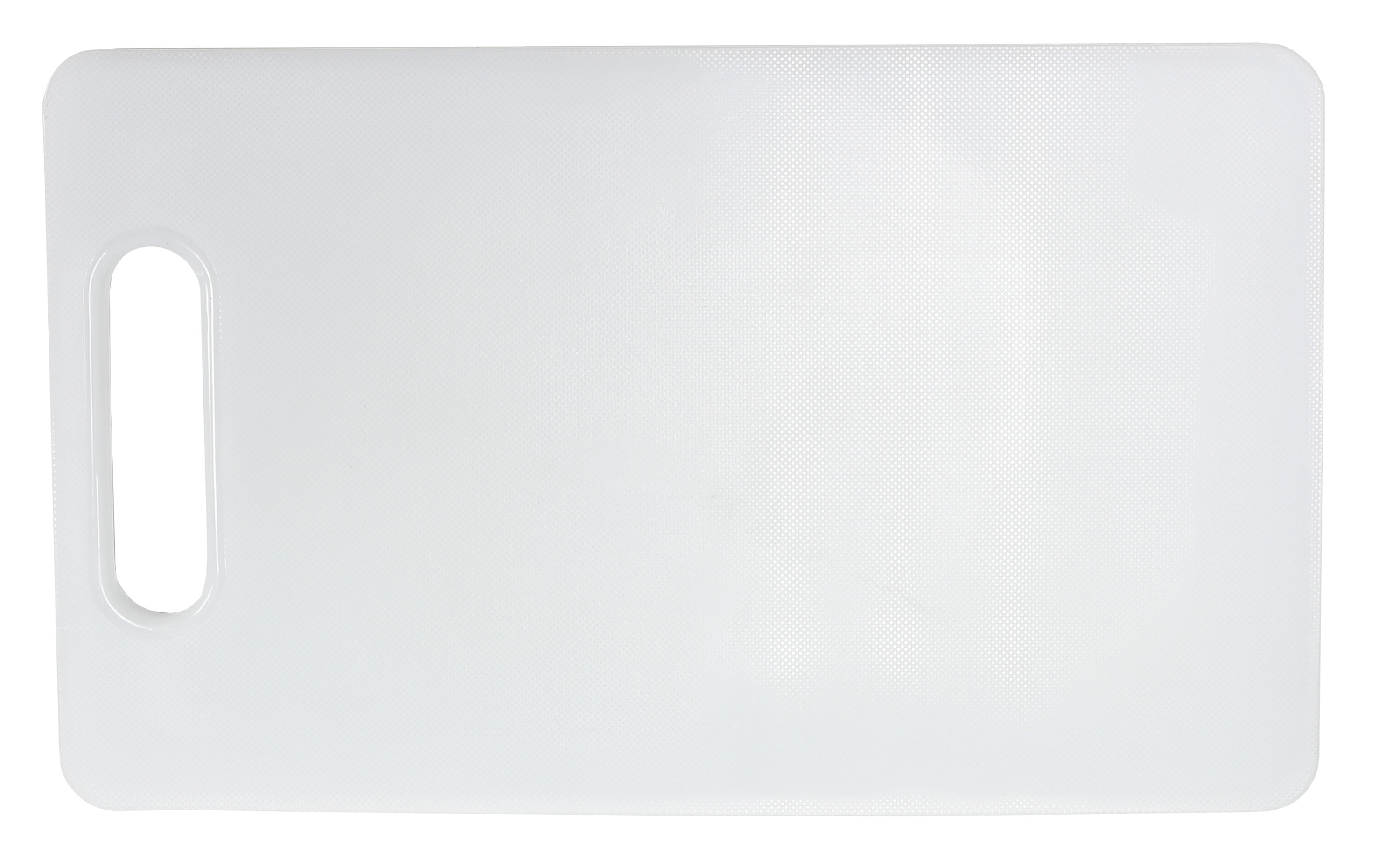 Fayer Polypropylene 18in x 13in Rectangular Cutting Board in White