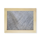 thumbnail image 1 of Tela de lino gris resumen Escritorio de madera Arte Pintura 6x8 pulgadas marco de foto foto, 1 of 4
