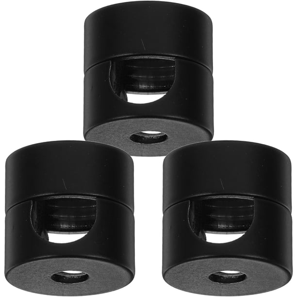 3 ganchos colgantes de aluminio para lámparas colgantes, para colgar cables de araña de techo, soportes para cables
