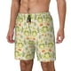 thumbnail image 1 of Balery Frogs And Botanical Bañador para hombre, shorts de playa de secado rápido con entrepierna y forro de compresión-Large, 1 of 6