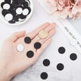 thumbnail image 3 of 100Pcs Flat Round Black Self-Adhesive Felt Fabric Circles Furniture Pads for Hardwood Tile Floor Anti Scratch Noise Reduction Against Bumps DIY Projects 20mm in Dia 1mm Thick, 3 of 7