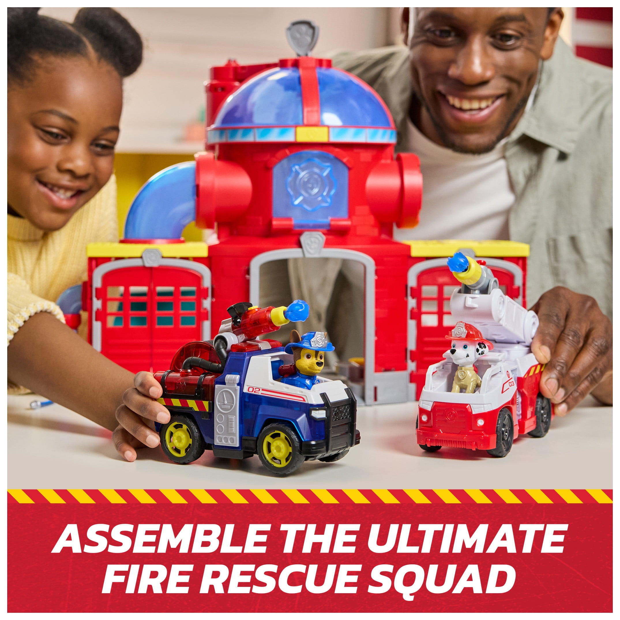 PAW Patrol Fire Rescue Ultimate Command Center, for Kids 3 and Up (Walmart Exclusive)