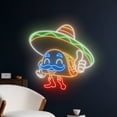 thumbnail image 2 of Handmadetneonsign Mexican Tacos Neon Sign, Funny Taco Neon Light, Tacos Led Light, Tacos Diner Sign, 2 of 5