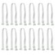 thumbnail image 1 of Sujetadores de correa antideslizantes para mujer, ajustables y ocultos, color blanco, rojo, morado y negro, color carne, blanco cremoso, 1 of 5