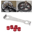 thumbnail image 4 of Chainring Nuts, Single Chainring  Fine Workmanship Anodic Oxidation  For Bicycle For Home For Adult For Outdoor For Young People Blue,Red, 4 of 8