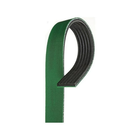 KarParts360 For Chevy G10/G20/G30 1992 Heavy Duty V-Ribbed Serpentine Belt | 6 Rib | Green/Black | Reinforced EPDM Rubber | 0.807 inches Top Width