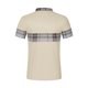thumbnail image 5 of Blusa y camisa de manga corta con cuello vuelto para hombre, moda a rayas, botones, versátil, blusa de manga corta con cuello vuelto, abrigo de poliéster para hombre, 5 of 5