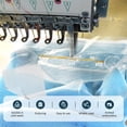 thumbnail image 2 of Wekvgz 100Pcs Wash Away Embroidery Stabilizer PVA Water Soluble Embroidery Topping Film Stable Performance Water Soluble Stabilizer Precision Fit Embroidery Films Suitable for Shirts, 2 of 11