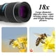 thumbnail image 1 of Mini Telescopio Monocular - Telescopio Portátil 18X Para Exteriores - Enfoque Variable - Visualización Nocturna - Lente de Cámara Para Teléfono Móvil - Con Clip Para Teléfono, Trípode de Escritorio Ecomeon no, 1 of 4