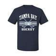 thumbnail image 2 of Wild Bobby City of Tampa Bay Hockey Fantasy Fan Sports Men's T-Shirt, Navy, Medium, 2 of 5