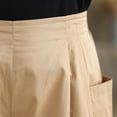 thumbnail image 7 of yeiolnoer Culottes for Women Casual High Waisted Capri Pants with Pockets Flowy Wide Leg Pant Fashion Clothing, 7 of 7