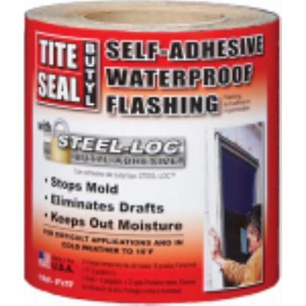 6" x 75' White Butyl Flashing Tite Seal Waterproof Self Adhesive Flash