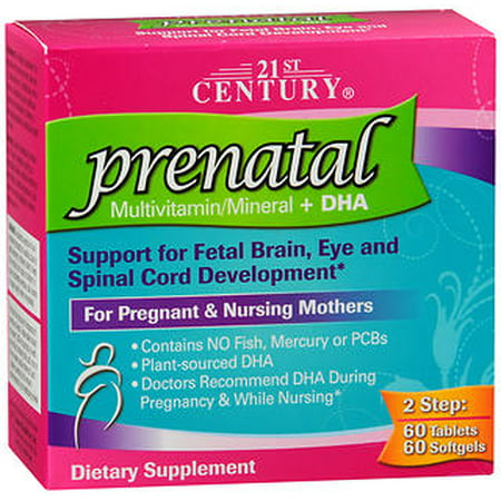 21st Century 21st Century  Prenatal Multivitamin + DHA, 120 ea