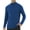 Blue, variant on YuKaiChen Men's Casual Turtleneck Slim Fit Basic Tops Lightweight Pullover Sweater Blue XL