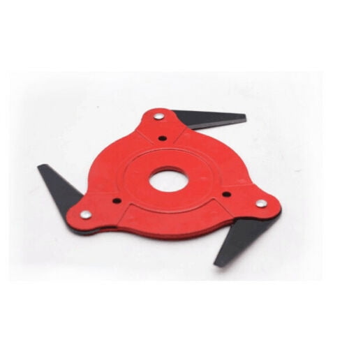 Three Blade Steel Trimmer Head,Weed Wacker Blade for String Trimmer
