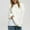 White, variant on Elvqul Sweater for Women Pullover Shirts Plus Size Knited Long Sleeve Blue Oversized Juniors Sweater Work