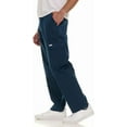 thumbnail image 2 of Wrangler Cargo Pants for Men Big and Tall - Twill Half Elastic Mens Cargo Pants Color-Navy, Size XLT-6X, 2 of 6