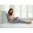 thumbnail image 4 of Boyd Sleep Adjustable Memory Foam Wedge Pillow with Zip-Off Cover - Cooling Gel Foam, 4 of 7