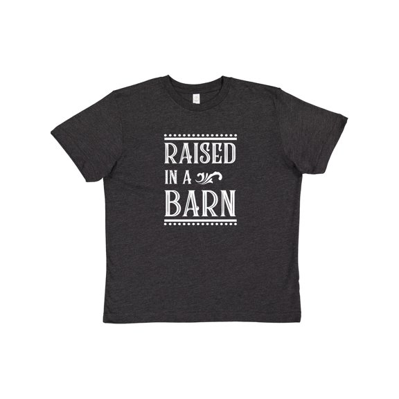 Inktastic RAISED in a BARN in White Youth T-Shirt