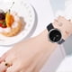 thumbnail image 4 of Reloj casual de cuarzo para mujer, reloj de pulsera con esfera redonda de color sólido, 4 of 4