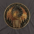 thumbnail image 2 of Fantastic Beasts Magical Congress Crest Women's T Shirt, Charcoal, Large, 2 of 6
