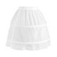 thumbnail image 3 of Crinolina corta para niñas Sunnimix 2 aros Enagua boda, 3 of 8