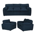 thumbnail image 1 of Sala 3-2-1 TRINITY Cosmo (Sofá, Love Seat y Sillón) Azul para Sala, 1 of 8