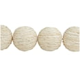 thumbnail image 4 of DecMode Beige 4" Handmade Decorative Ball Jute Rope Orbs & Vase Filler (4 Count), 4 of 11