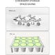 thumbnail image 2 of Bandeja para Cápsulas de Café, Cajón de Almacenamiento Plano, Organizador de Cápsulas de Café para Encimera, Soporte para , Cápsulas de Café Acrílicas., 2 of 5