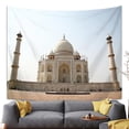 thumbnail image 2 of Tapiz de pared Taj Mahals Aesthetic Room, 150 x 130 cm, microtela, 2 of 2