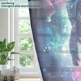 thumbnail image 4 of Yayeee Window Curtains Set of 2 for Living Room Light Filtering 63"x52", Astronaut Pattern, 4 of 7
